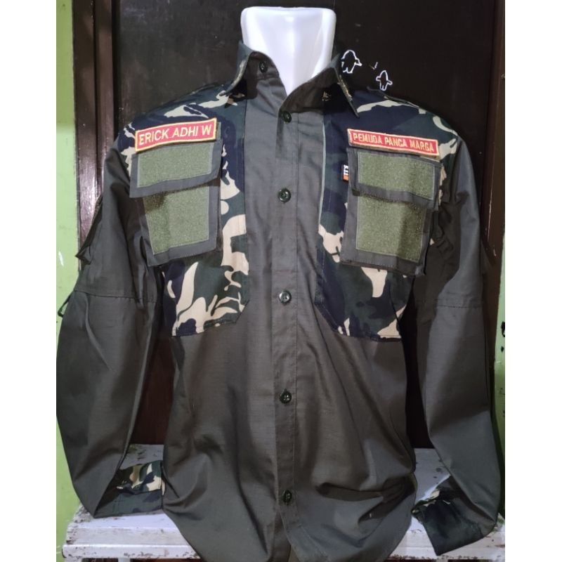 BAJU PPM KOMBINASI TACTICAL ARMY