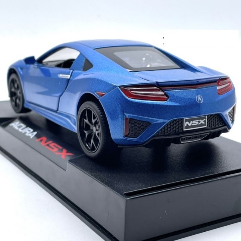 Diecast Mobil Acura NSX Alloy - Miniatur Mobilan Sedan Koleksi Anak Dewasa