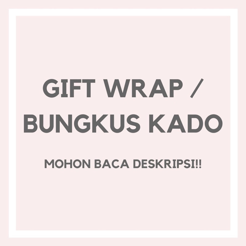 

(Wajib baca deskripsi) Gift Wrap Bungkus Kertas Kado Ekstra Giftwrap