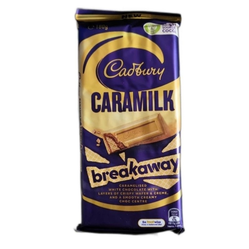 

Cadbury Caramilk Breakaway 180 gr ORI Australia / Cokelat Coklat Cadbury Australia