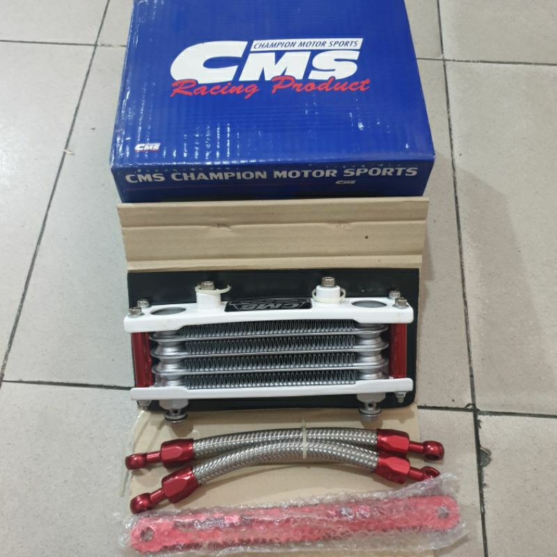 Oil cooler CMS Thailand original / Radiator / Pendingi oli Universal Mio Beat Vario 125 150 bkn sps 