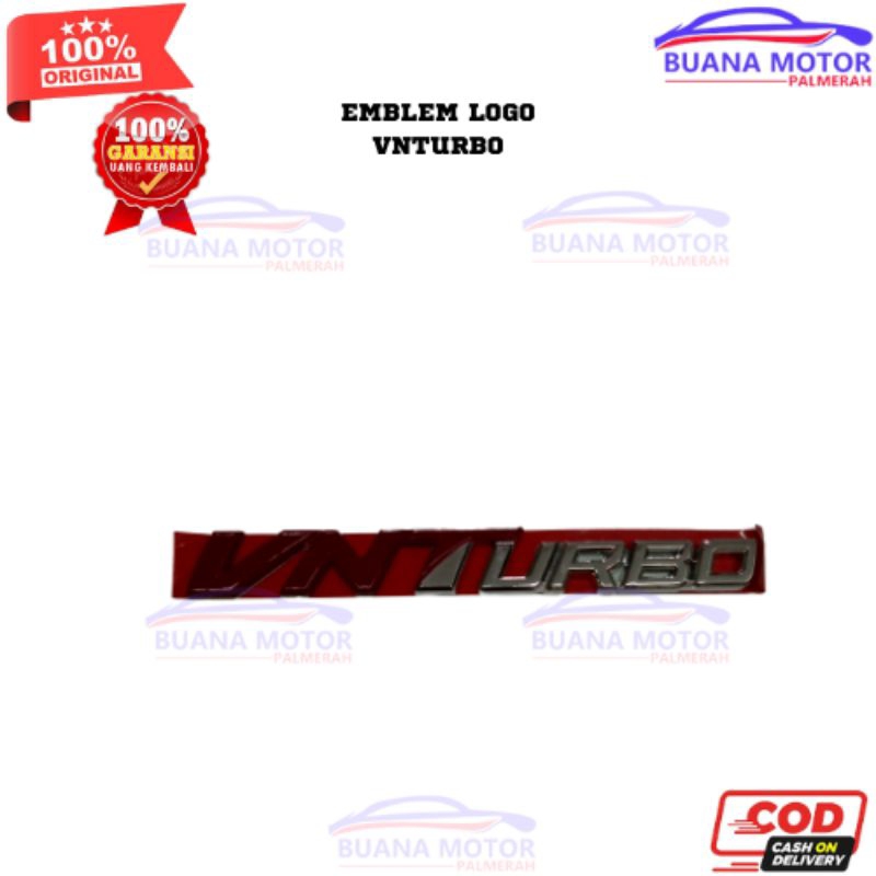 Logo Emblem Vnt Turbo Original