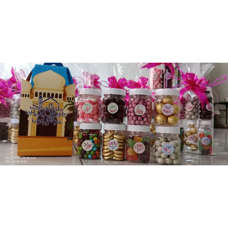 Paket hemat paling murah  Parcel cokelat lebaran idul fitri Delfi Lagie Cokelat.jelly waisun.  jelly