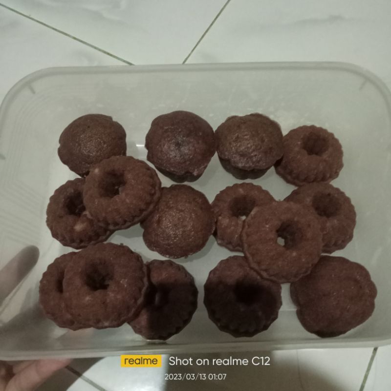 

bolu pisang coklat mini