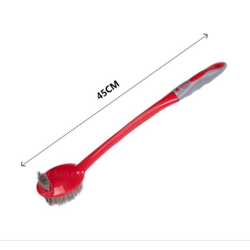 LIAO Sikat Kloset Gagang Panjang 45 CM Toilet Brush Pembersih Kamar Mandi (D130010)