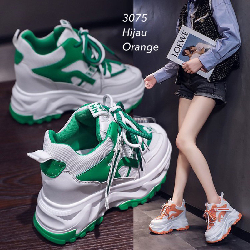 SEPATU WEDGES WANITA   FASHION KOREA 3075