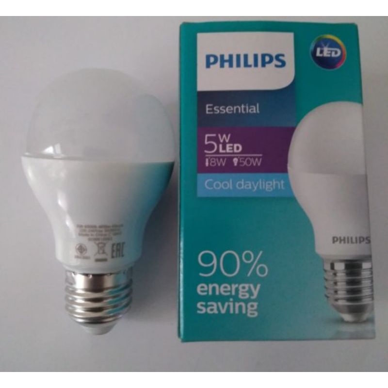 Lampu philips 5 watt LED