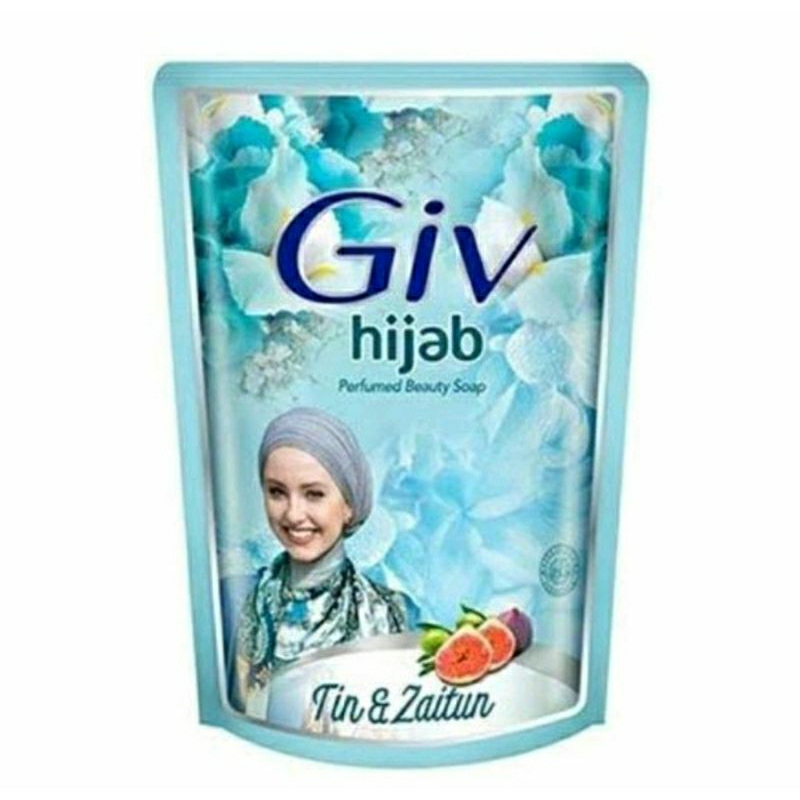 Giv Hijab Bodywash Tin &amp; Zaitun 400ml