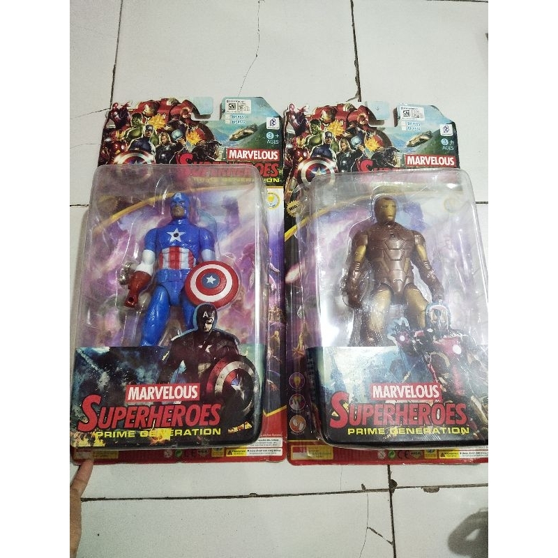 MAINAN ANAK MARVELOUS SUPERHEROES