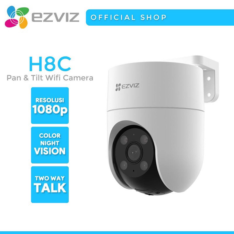 EZVIZ H8C 1080P Color Night Vision Pan &amp; Tilt Wifi Camera