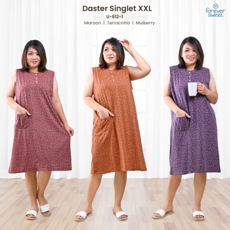 FOREVER SWEET Daster Singlet Jumbo XXL