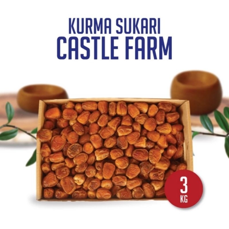 

Kurma sukkari al qosim castle farms jumbo segar terlezat kurma sukari top bagus