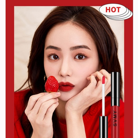 【COD】SVMY Lip Glaze Liquid Lipstick Velvet Moisturizing Waterproof Lipstick  Original Lip Cream Matte Lipstick Cair -CH