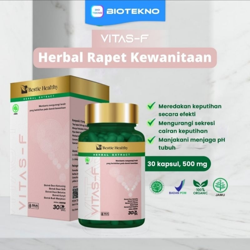 Vitas F - Obat Herbal Rapet Kewanitaan