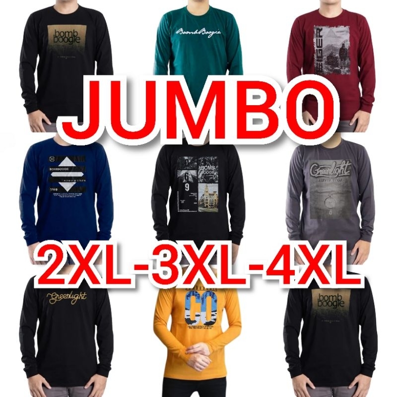 BAJU DISTRO PRIA LENGAN PANJANG XL 2XL 3XL 4XL