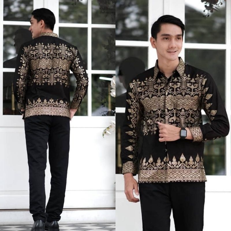 BANYAK MOTIF READY JUMBO SIAP KIRIM | KEMEJA BATIK LENGAN PANJANG M L XL XXL KEMEJA BATIK KATUN PRIMA