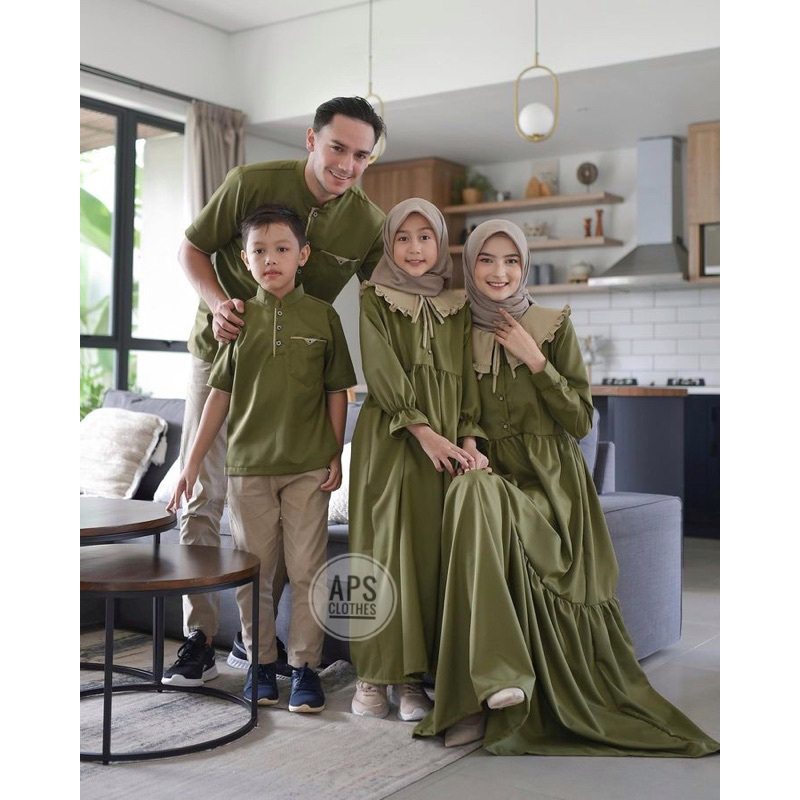 Hanna Hannif Sarimbit Raya Series (ARMY) Couple Keluarga