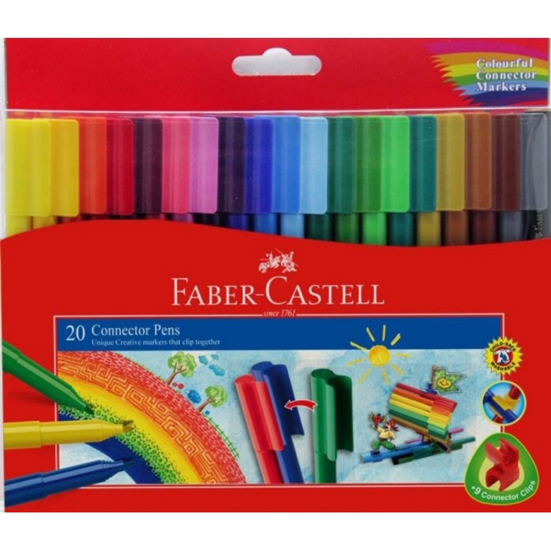 

Connector Pen 20 Warna Faber-Castel