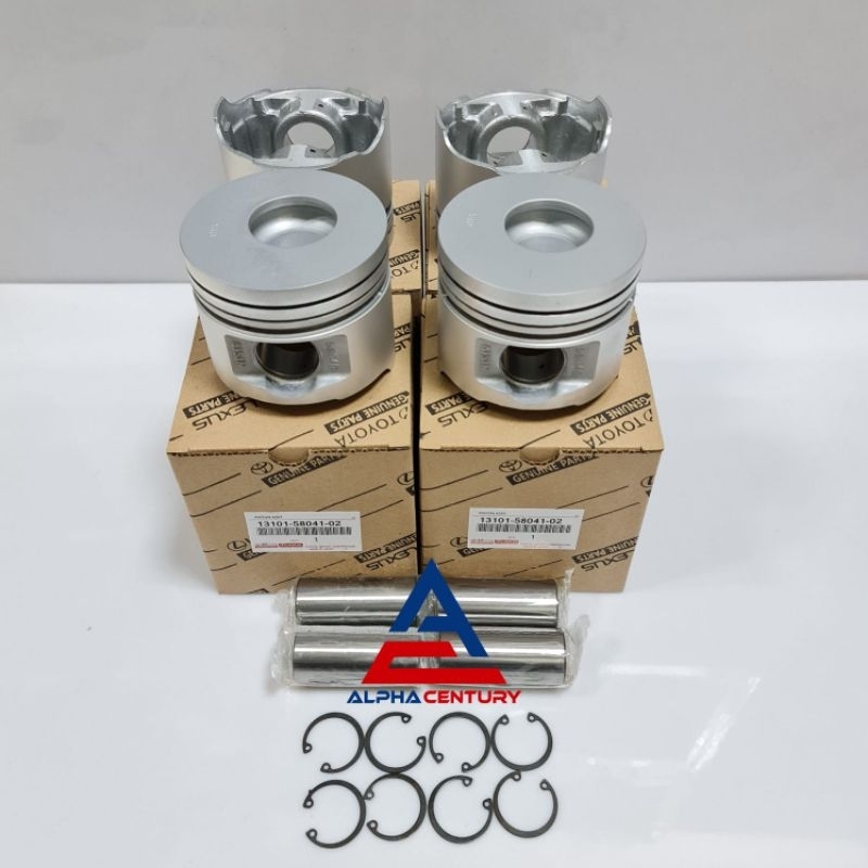 PISTON ASSY TOYOTA RINO 14B RINO PS115 ORI GARANSI 1 BULAN