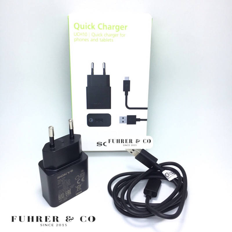 Fast Charger Sony Fast Charging UCH 12 UCH12 Original GARANSI
