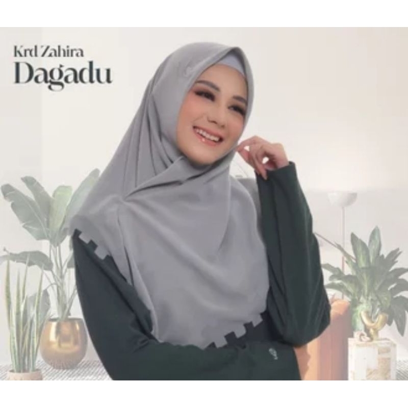 HIJAB SEGI EMPAT RABBANI KRD ZAHIRA DAGADU