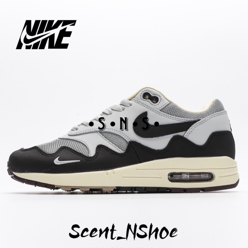 Sneakers Nike Air Max 1 Patta Grey Black