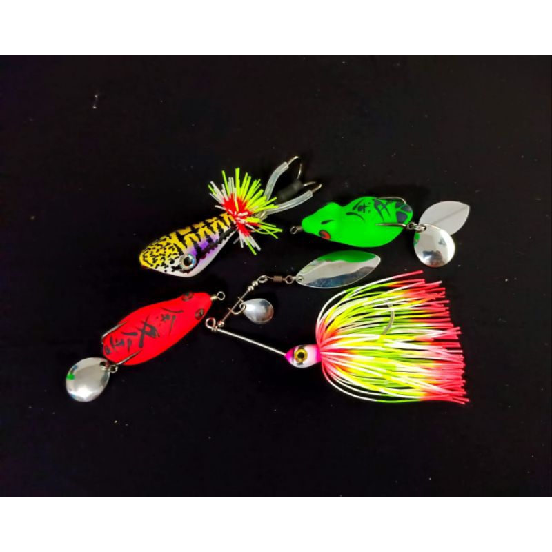 PAKET 4PCS UMPAN KESTING BUAT IKAN GABUS DAN TOMAN