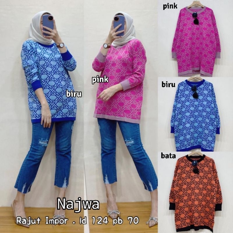 rajut import/blouse rajut import/kaos rajut import