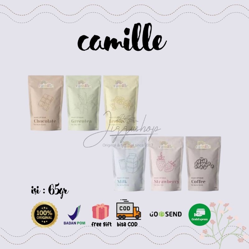 BPOM 65gr Masker Camile Beaute | Camille Beaute | Camilebeaute | Camillebeaute