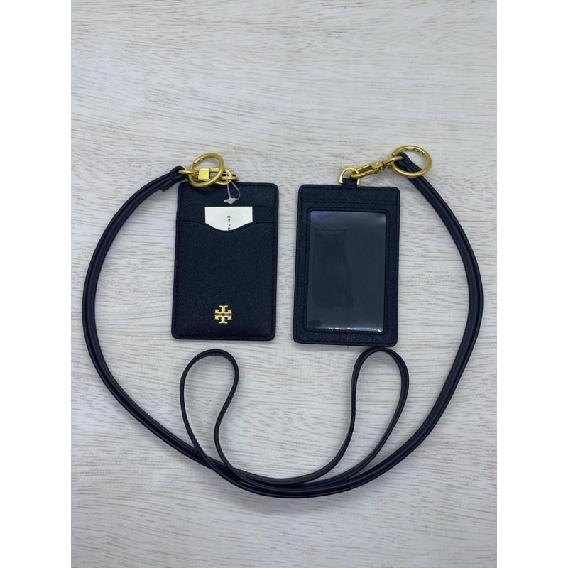 

Tory Burch Emerson Lanyard Black AUTHENTIC