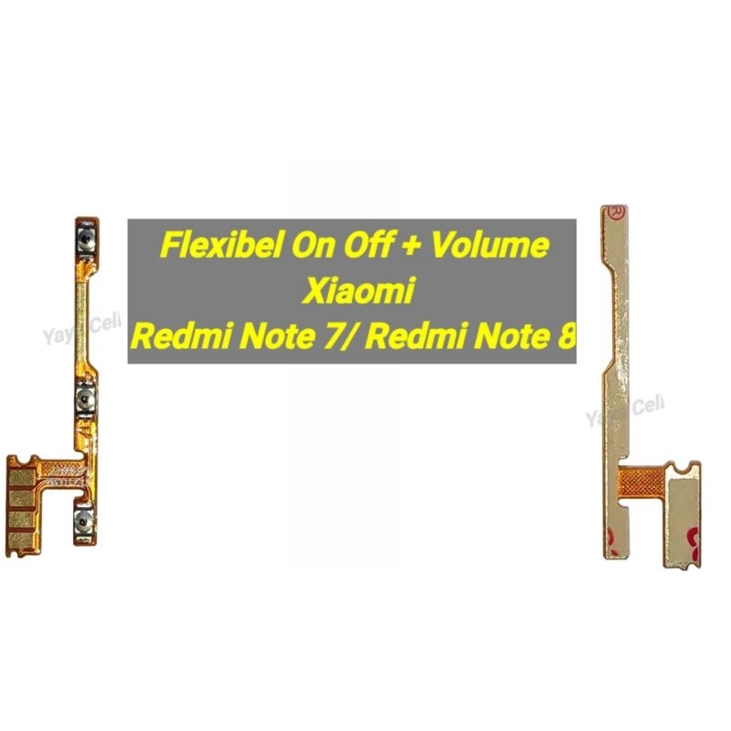 Flexibel On Off + Vol Xiaomi Redmi Note 8 /Redmi Note 7