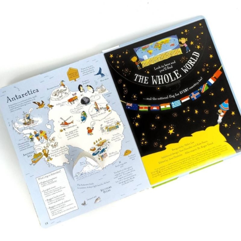 Usborne Lift the Flap Picture Atlas