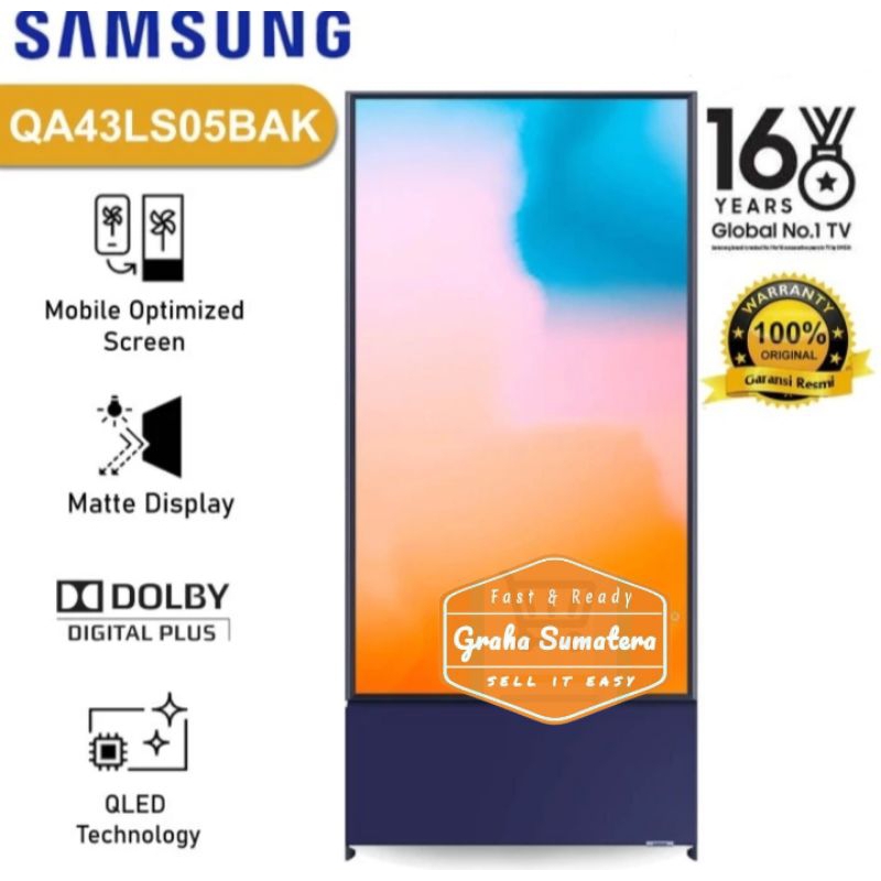 Samsung The Sero 4K Smart TV 43Inch Murah Medan