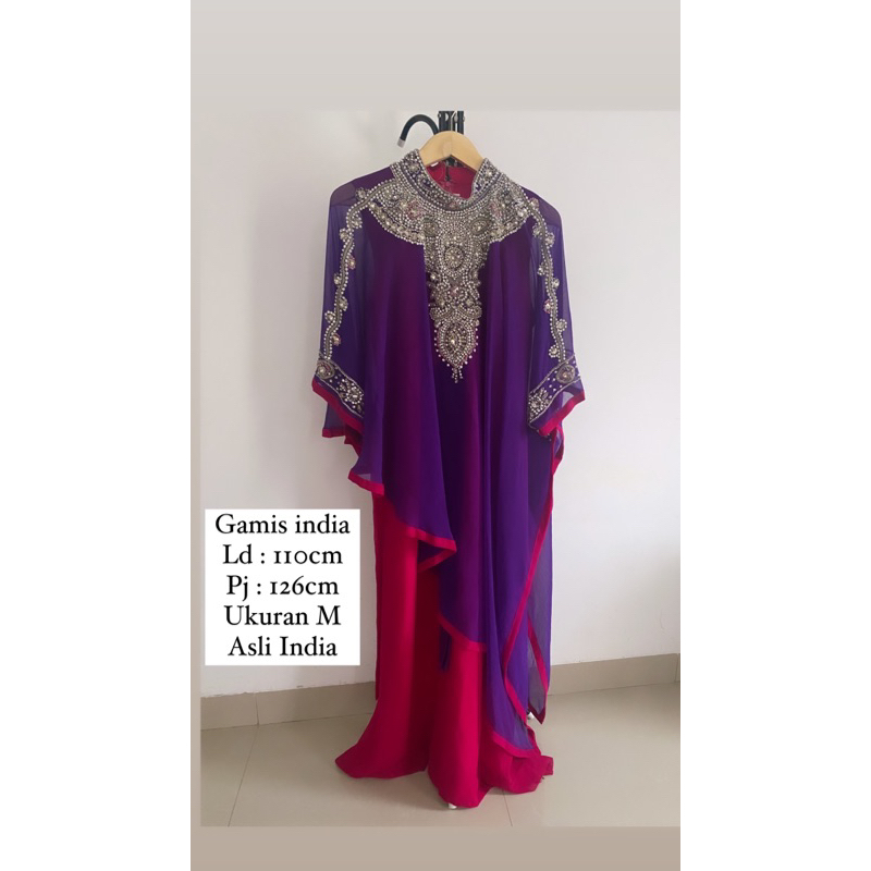 Preloved baju kaftan india