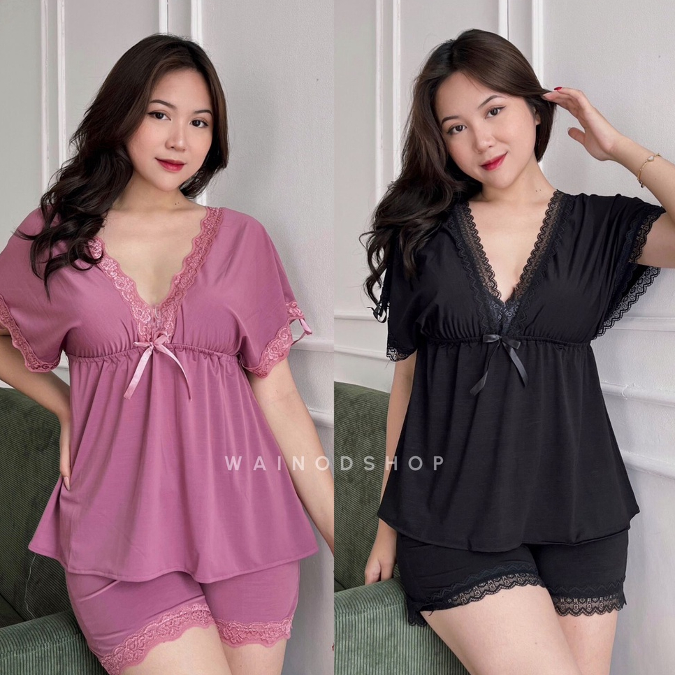 FELICE S-5XL baju &amp; celana tidur - WAINODSHOP