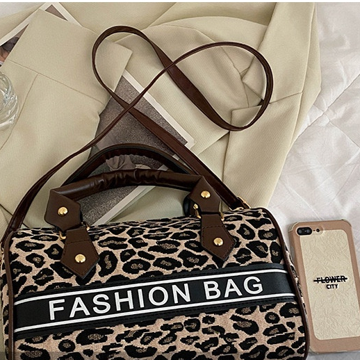 Funatic Tas Selempang Leopart Wanita Import Terbaru Fashion Korea FA1104