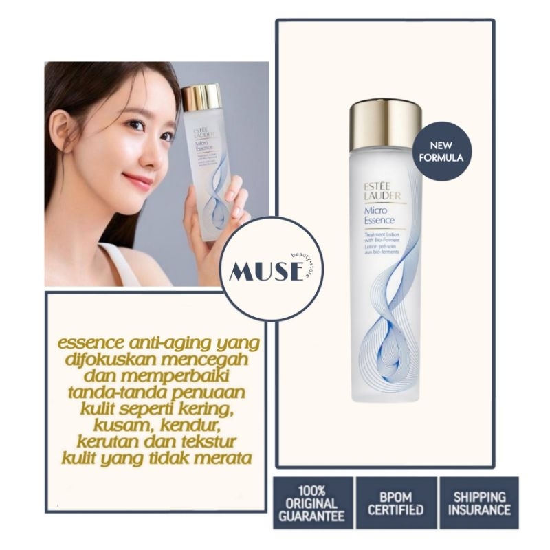 [ New Formula ] Estee Lauder Micro Essence With Bio Ferment 200ml / Toner