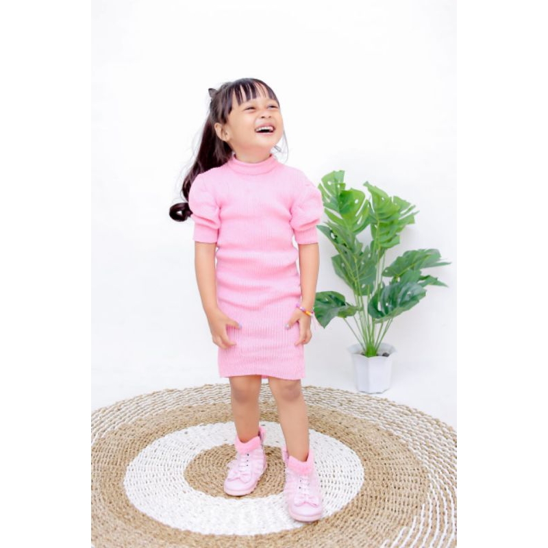 DRESS RAJUT BCL ANAK PEREMPUAN