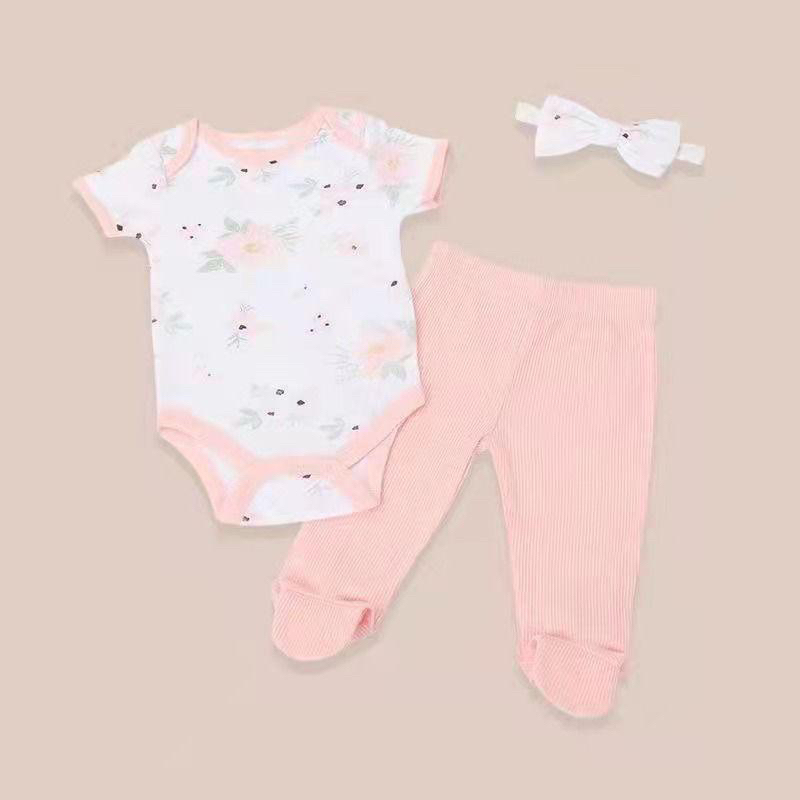 BABY K2 - ( A ) Bodyset Baby 3 in 1 MOTIF BOY &amp; GIRL