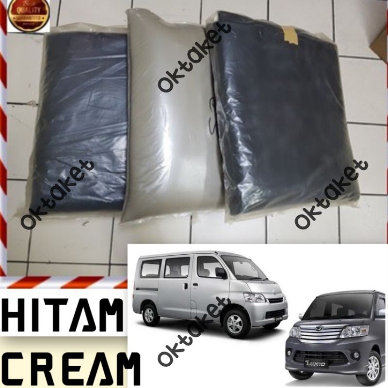 karpet Dasar Luxio &amp; Granmax Grand max Hitam Cream Tebal &amp; Serat