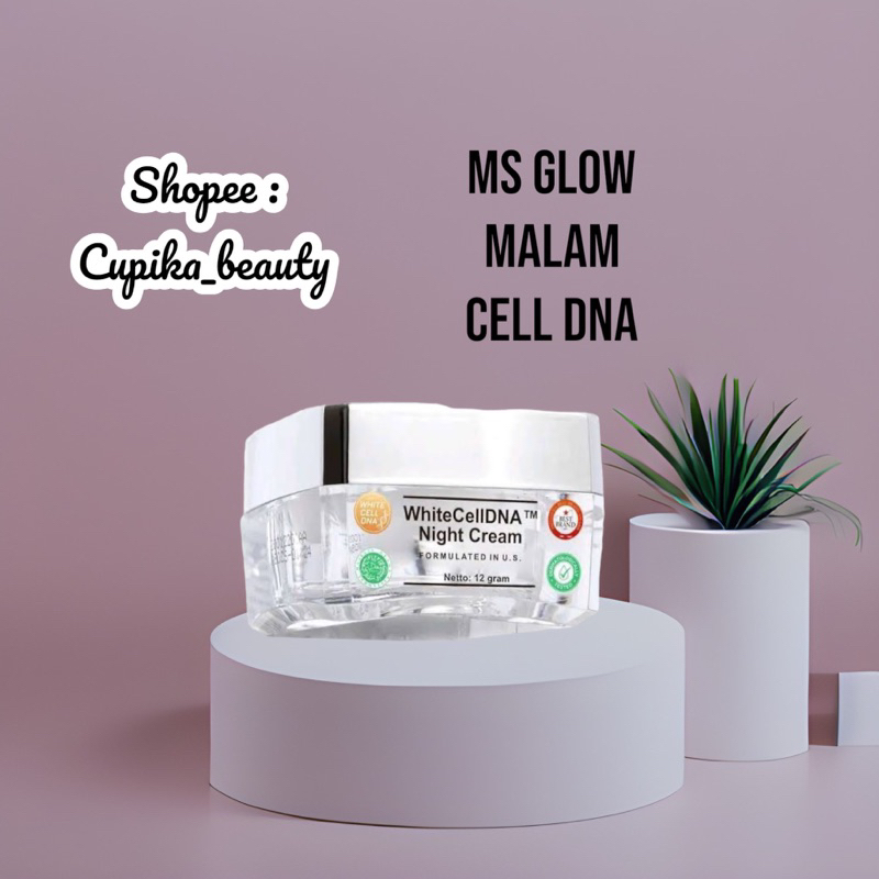 &lt; an &gt; ms glow ecer malam cell DnA || eceran cream malam ms glow salmond dna