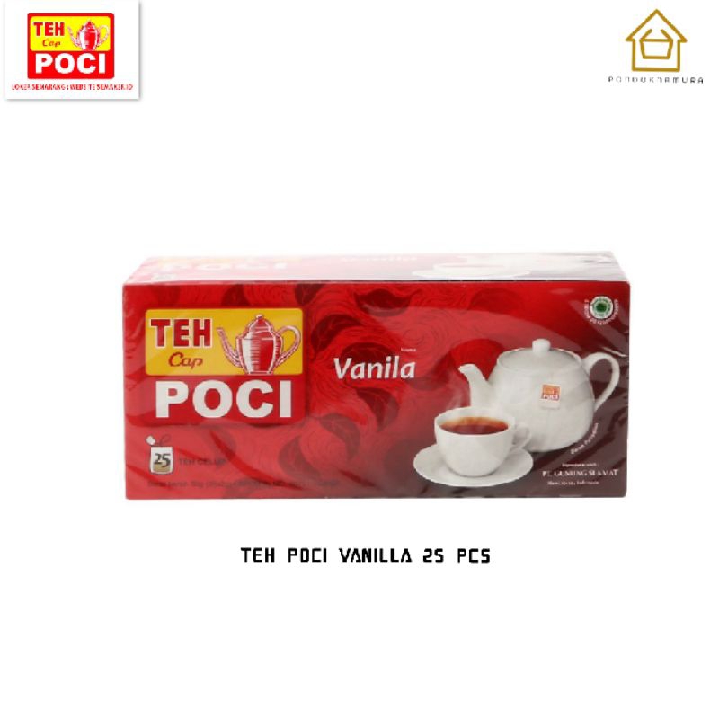 

Teh Poci Vanilla isi 25 bag - 10 pcs