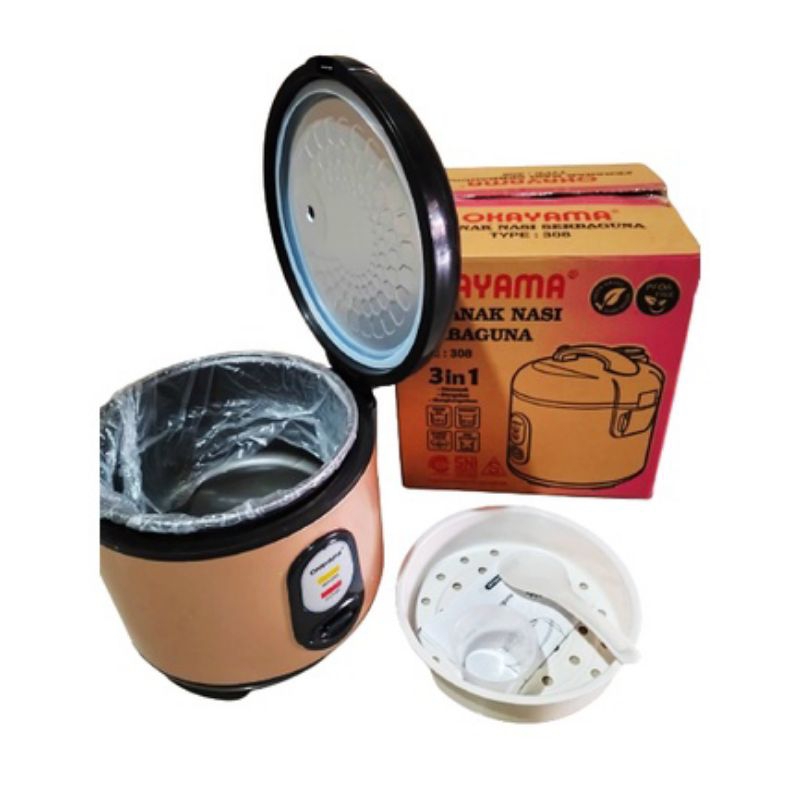 OKAYAMA  TD  , 1.8 Liter,  Magicom Rice Cooker , Penanak , Menanak nasi