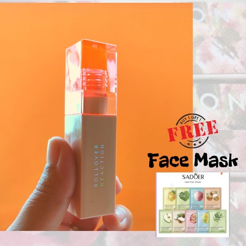 Rollover Reaction Dewdrop Lip and Cheek Tint Liptint Rollover Reaction