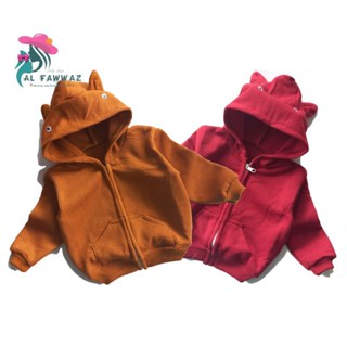 Jaket bayi/balita hoodie polos