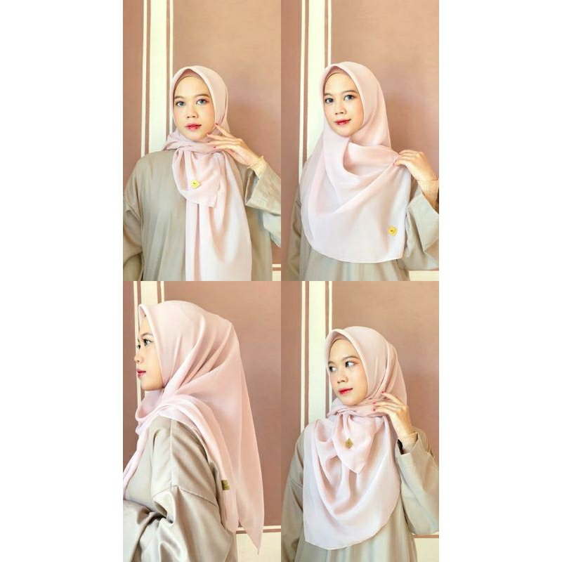 Gummy Hijab || hijab segi empat by Kyana