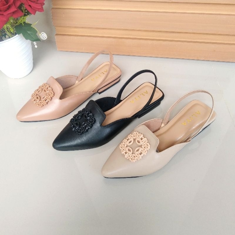 Aliya Kanya Mules Wanita heels/hak 2cm