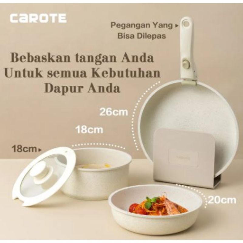 Harga Carote Cookware Pan Set Terbaru Desember 2023