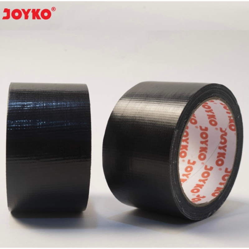 

Cloth Tape Lakban Kain Warna Hitam Joyko 48 mm x 12 meter Orange Core