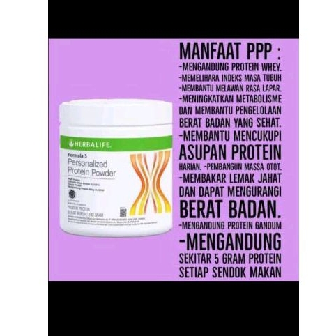 

Protein plus powder